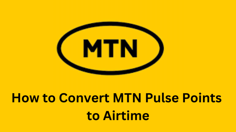 How to Convert MTN Pulse Points to Airtime